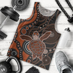 aboriginal-turtle-men-tank-top-brown-style