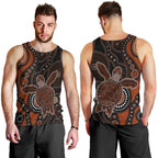 aboriginal-turtle-men-tank-top-brown-style
