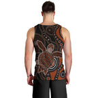 aboriginal-turtle-men-tank-top-brown-style