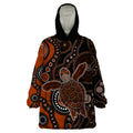 aboriginal-turtle-wearable-blanket-hoodie-brown-style