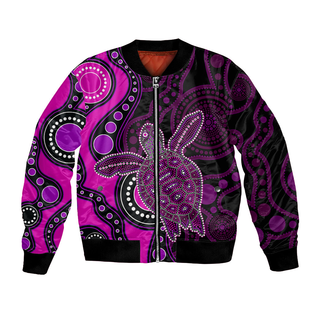 aboriginal-turtle-bomber-jacket-pink-style