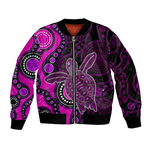 aboriginal-turtle-bomber-jacket-pink-style