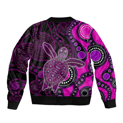 aboriginal-turtle-bomber-jacket-pink-style
