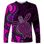 aboriginal-turtle-long-sleeve-shirt-pink-style
