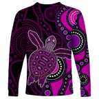 aboriginal-turtle-long-sleeve-shirt-pink-style