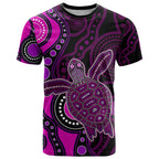 aboriginal-turtle-t-shirt-pink-style