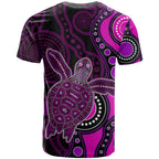 aboriginal-turtle-t-shirt-pink-style