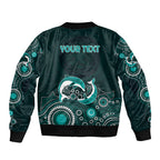 australia-aboriginal-bomber-jacket-dolphin-green