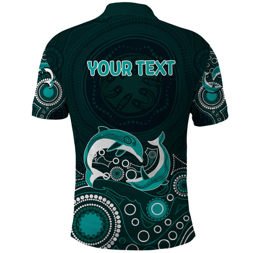 australia-aboriginal-polo-shirt-dolphin-green