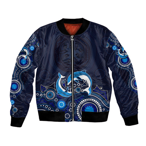 australia-aboriginal-bomber-jacket-dolphin-dark-blue