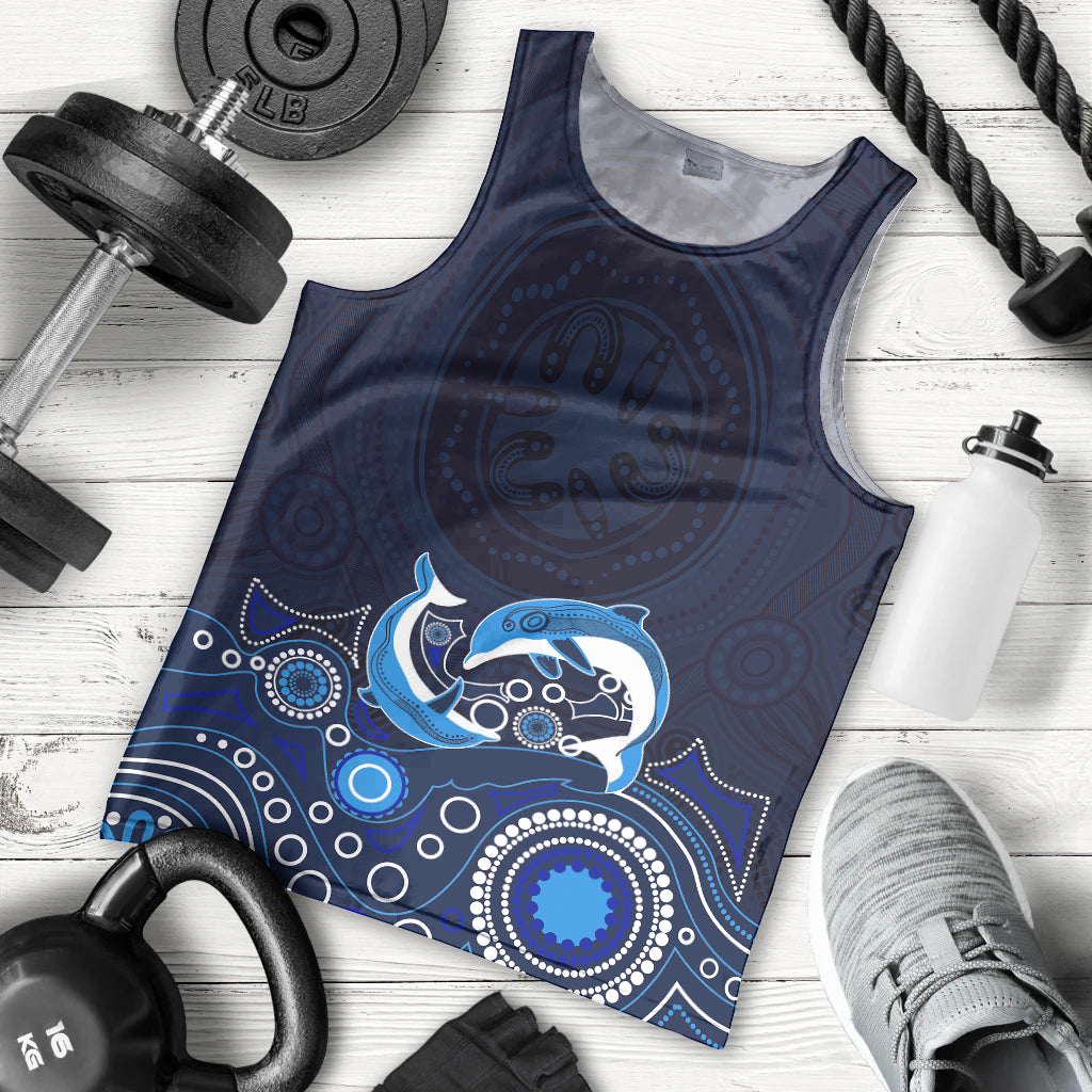 australia-aboriginal-men-tank-top-dolphin-dark-blue