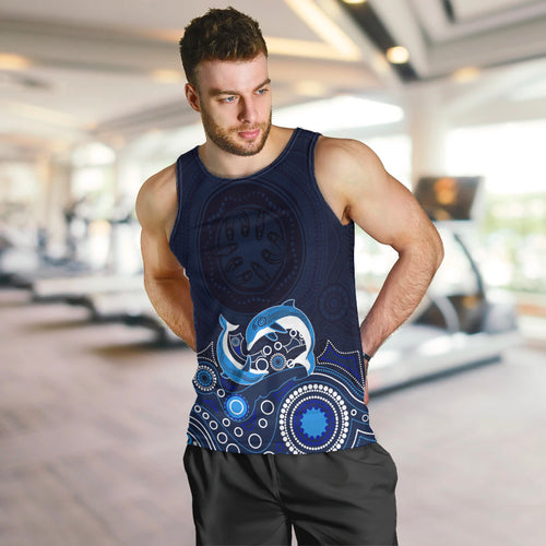 australia-aboriginal-men-tank-top-dolphin-dark-blue