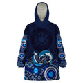 australia-aboriginal-wearable-blanket-hoodie-dolphin-dark-blue