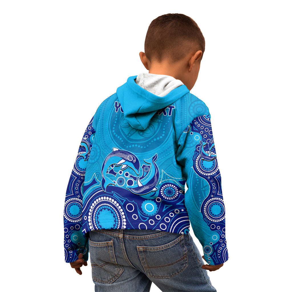 australia-aboriginal-kid-hoodie-dolphin-light-blue
