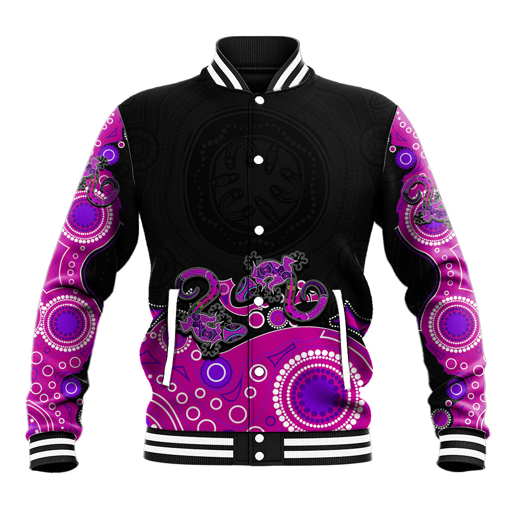 australia-aboriginal-baseball-jacket-lizard-pink