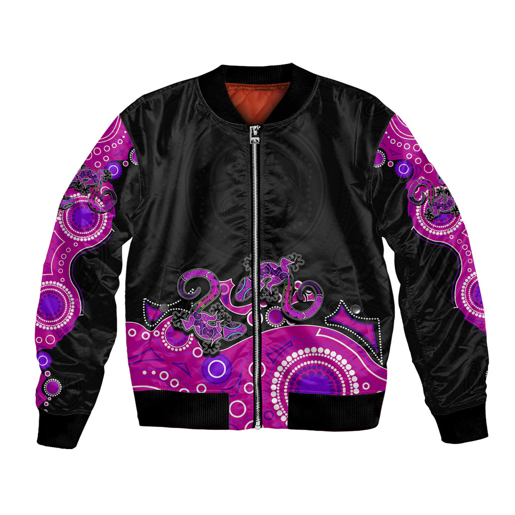 australia-aboriginal-bomber-jacket-lizard-pink