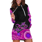 australia-aboriginal-hoodie-dress-lizard-pink