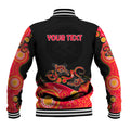 australia-aboriginal-baseball-jacket-lizard-red