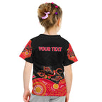 australia-aboriginal-kid-t-shirt-lizard-red