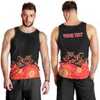 australia-aboriginal-men-tank-top-lizard-red