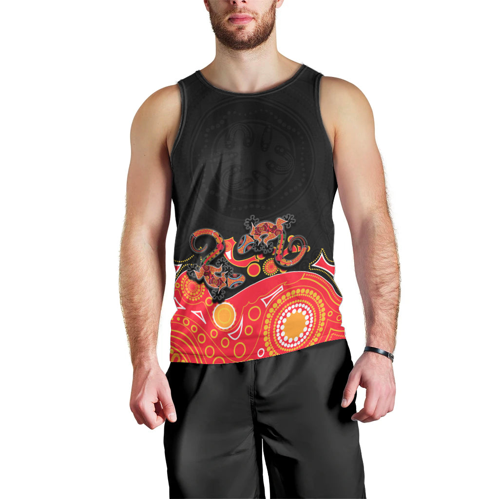 australia-aboriginal-men-tank-top-lizard-red