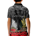 anzac-day-kid-polo-shirt-camo-style-slouch-hats-mix-silver-fern-golden-wattle