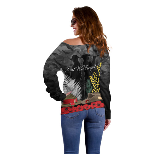 anzac-day-off-shoulder-sweater-camo-style-slouch-hats-mix-silver-fern-golden-wattle