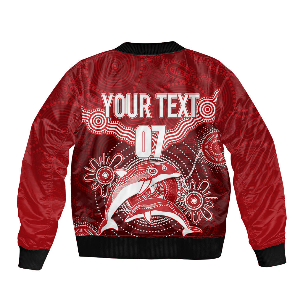personalised-dolphins-rugby-bomber-jacket-aboriginal-boomerang-artsy-style