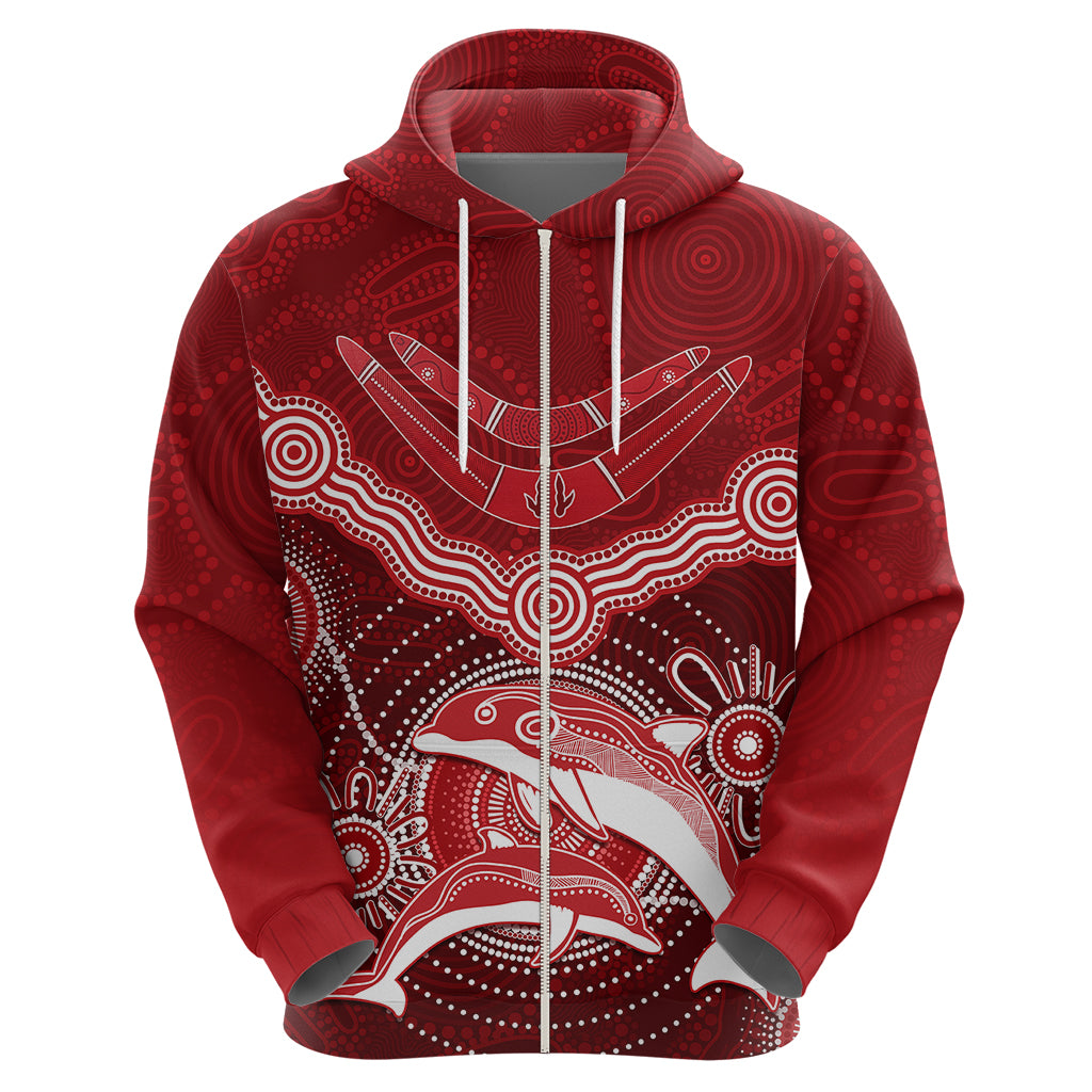 personalised-dolphins-rugby-hoodie-aboriginal-boomerang-artsy-style