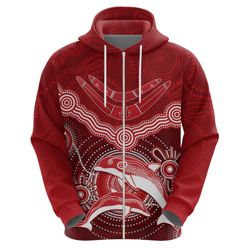 personalised-dolphins-rugby-hoodie-aboriginal-boomerang-artsy-style