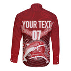 personalised-dolphins-rugby-long-sleeve-button-shirt-aboriginal-boomerang-artsy-style