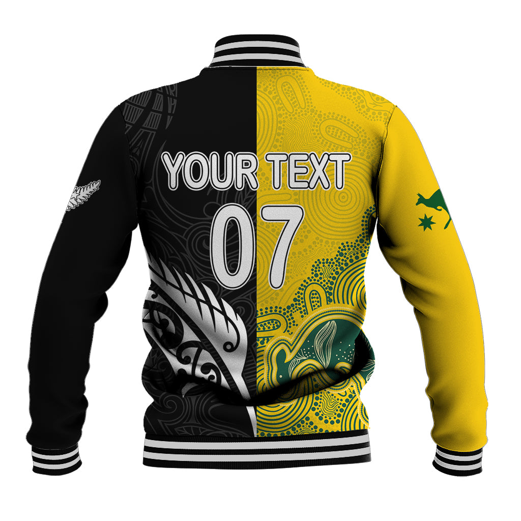personalised-matildas-mix-football-ferns-baseball-jacket-2023-world-cup-aboriginal-tribal-style
