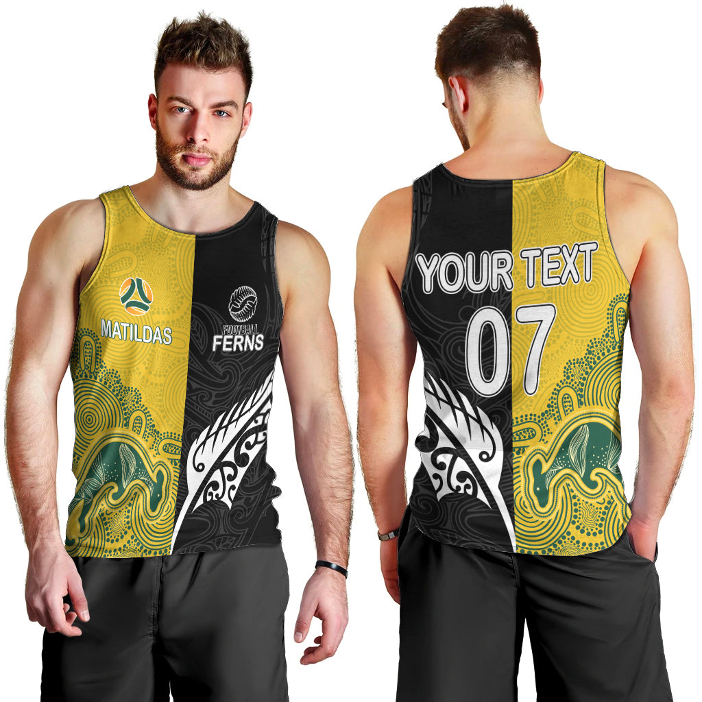 personalised-matildas-mix-football-ferns-men-tank-top-2023-world-cup-aboriginal-tribal-style
