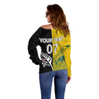 personalised-matildas-mix-football-ferns-off-shoulder-sweater-2023-world-cup-aboriginal-tribal-style