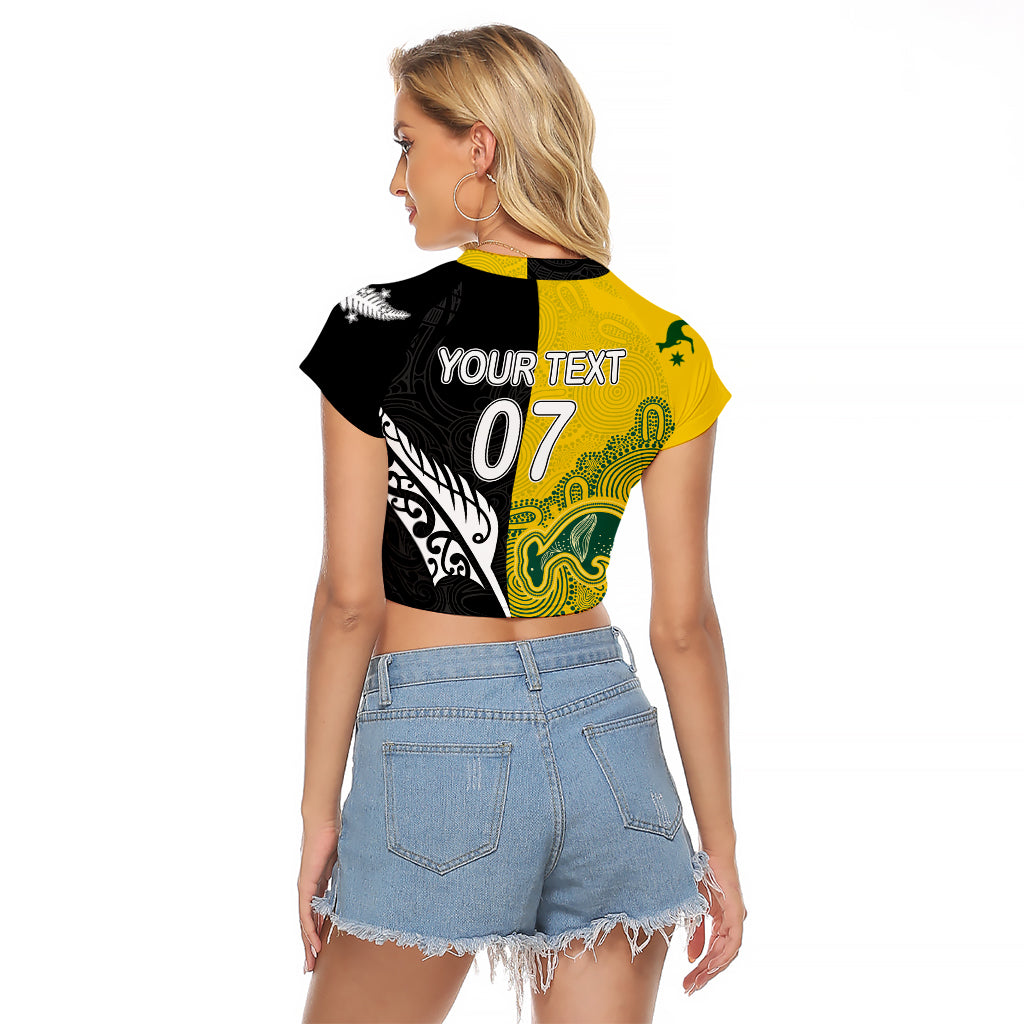 personalised-matildas-mix-football-ferns-raglan-cropped-t-shirt-2023-world-cup-aboriginal-tribal-style