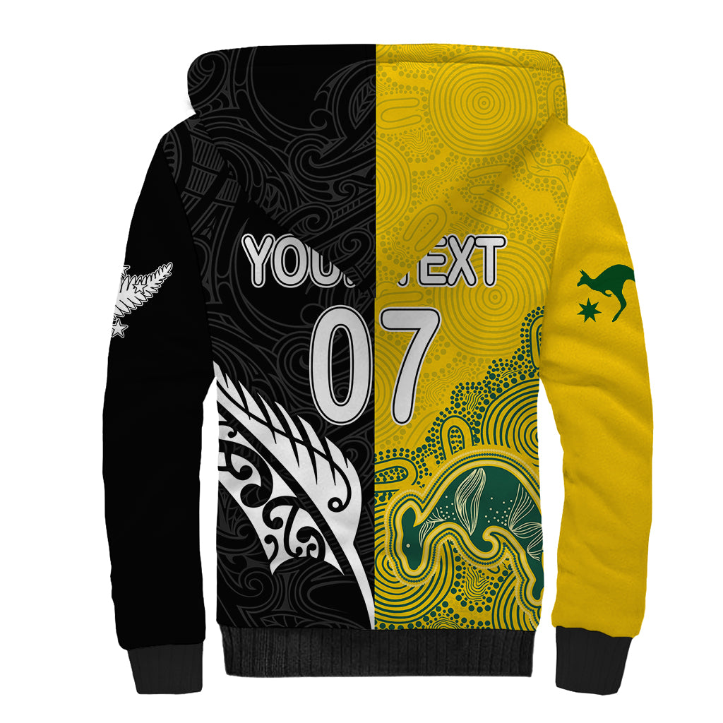 personalised-matildas-mix-football-ferns-sherpa-hoodie-2023-world-cup-aboriginal-tribal-style