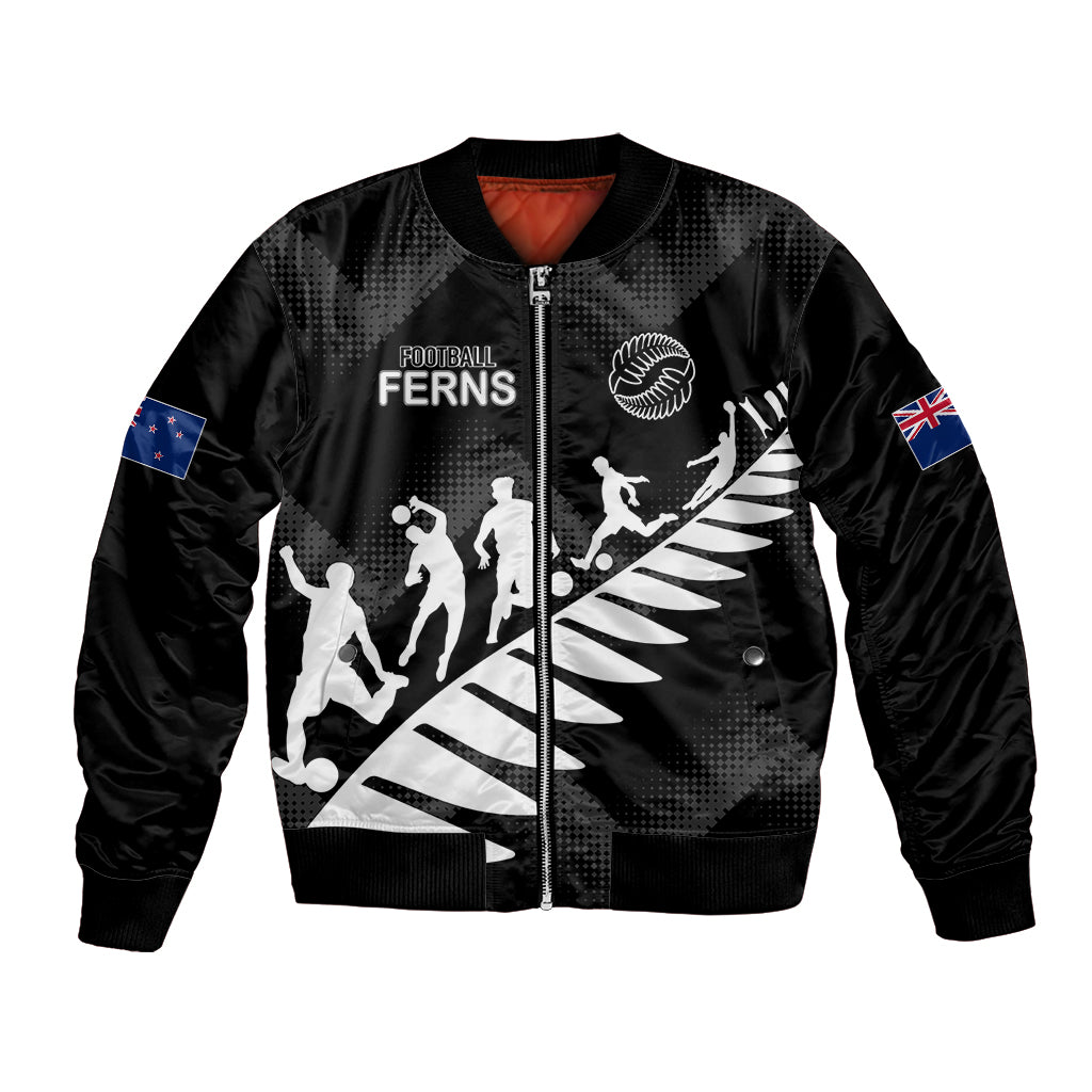 personalised-new-zealand-football-ferns-bomber-jacket-women-world-cup-2023-sporty-vibes