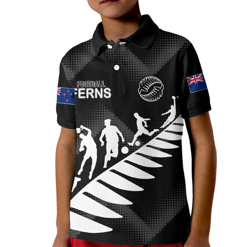 personalised-new-zealand-football-ferns-kid-polo-shirt-women-world-cup-2023-sporty-vibes
