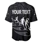 personalised-new-zealand-football-ferns-baseball-jersey-women-world-cup-2023-tribal-koru-pattern