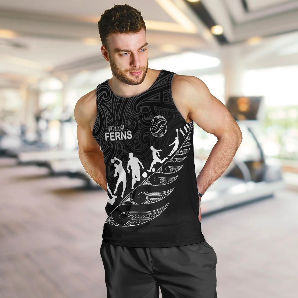 personalised-new-zealand-football-ferns-men-tank-top-women-world-cup-2023-tribal-koru-pattern