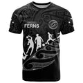 personalised-new-zealand-football-ferns-t-shirt-women-world-cup-2023-tribal-koru-pattern