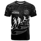 personalised-new-zealand-football-ferns-t-shirt-women-world-cup-2023-tribal-koru-pattern