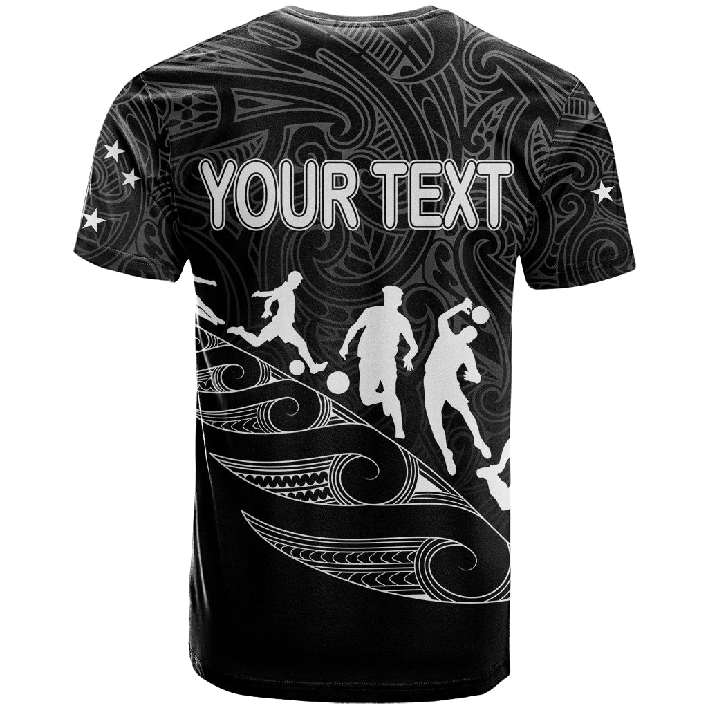 personalised-new-zealand-football-ferns-t-shirt-women-world-cup-2023-tribal-koru-pattern
