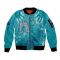 naidoc-week-2023-sleeve-zip-bomber-jacket-for-our-elders-torres-strait-dolphin-aboriginal-dot-arts