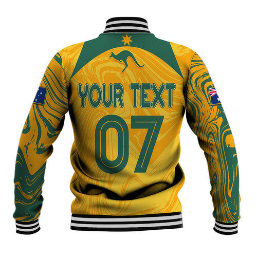 personalised-aussie-matildas-baseball-jacket-2023-women-world-cup-marble-patterns