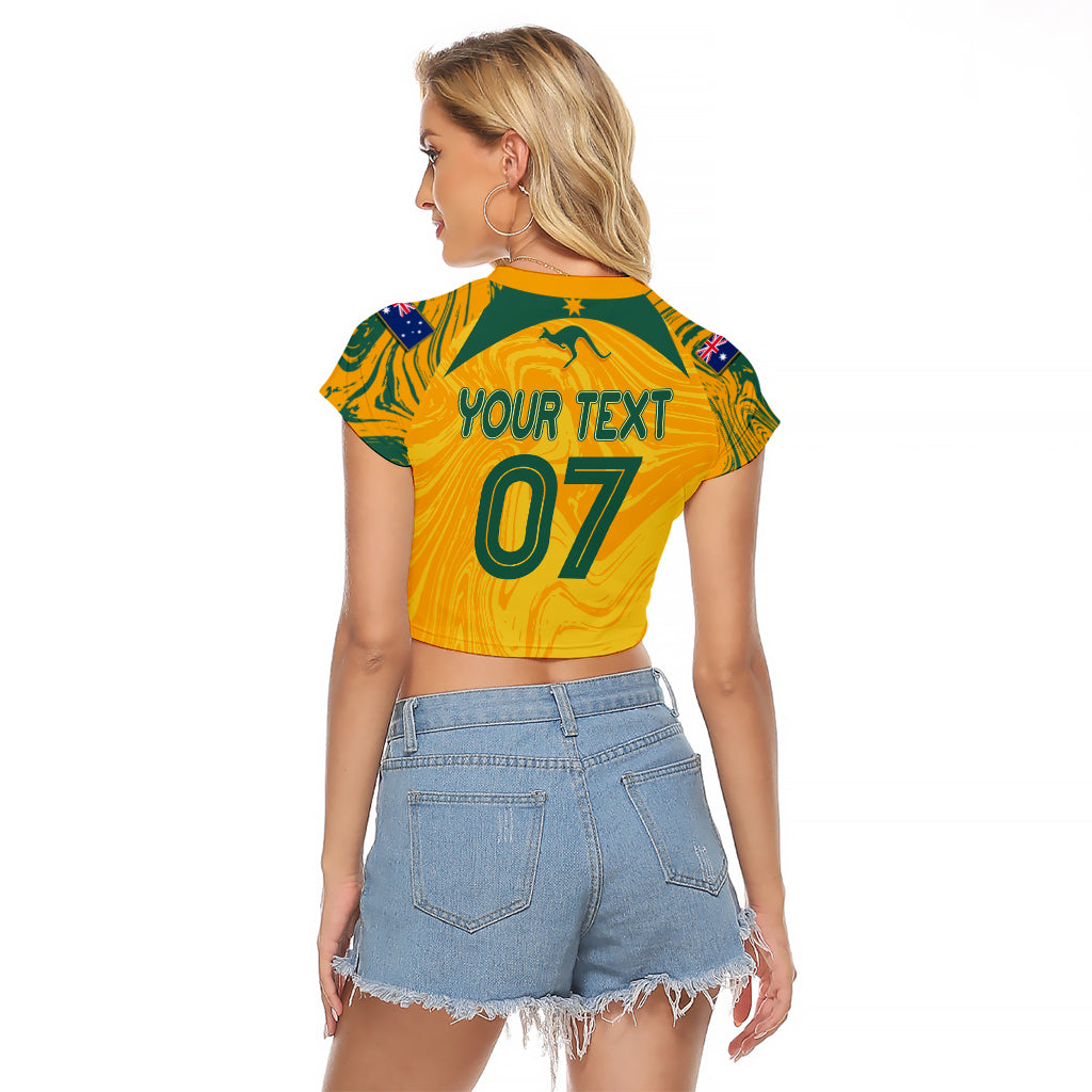 personalised-aussie-matildas-raglan-cropped-t-shirt-2023-women-world-cup-marble-patterns