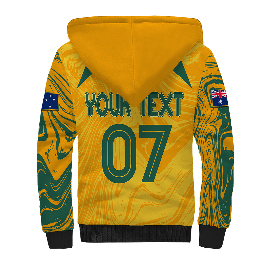 personalised-aussie-matildas-sherpa-hoodie-2023-women-world-cup-marble-patterns