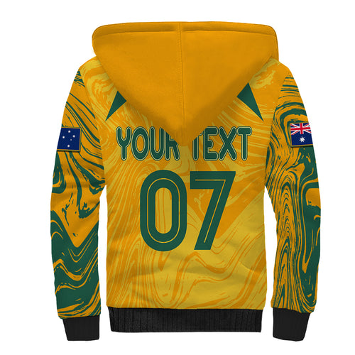 personalised-aussie-matildas-sherpa-hoodie-2023-women-world-cup-marble-patterns