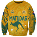 personalised-aussie-matildas-sweatshirt-2023-women-world-cup-marble-patterns