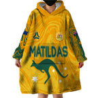 personalised-aussie-matildas-wearable-blanket-hoodie-2023-women-world-cup-marble-patterns